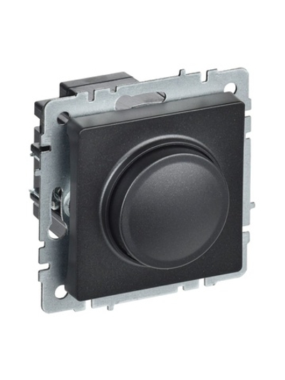Светорегулятор СП BRITE пов-наж. 600Вт СС10-1-0-БрЧ механизм черн. IEK BR-D20-0600-K02