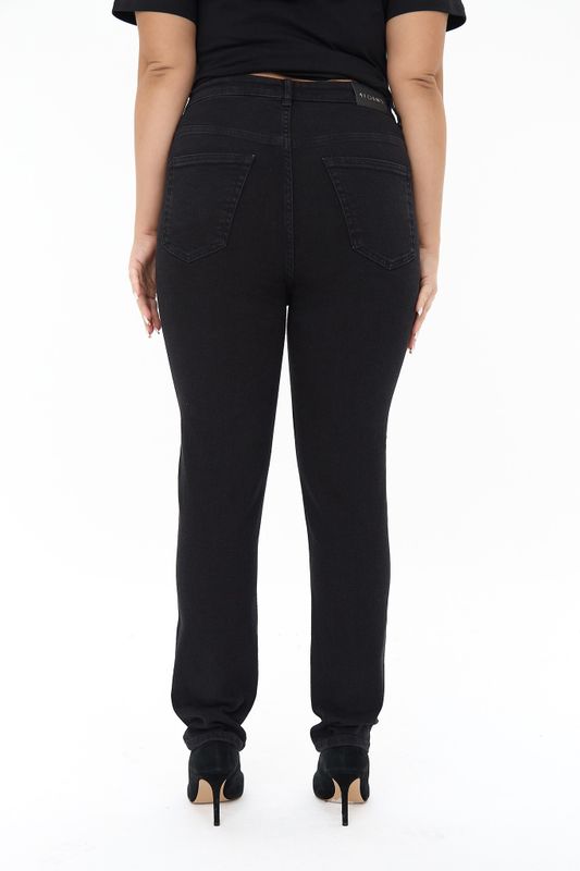 Джинсы skinny fit, черный