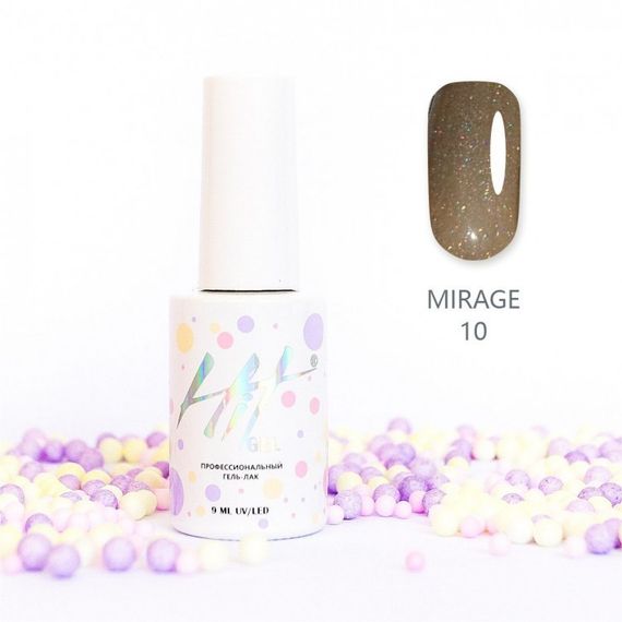 Гель-лак ТМ &quot;HIT gel&quot; №10 Mirage, 9 мл