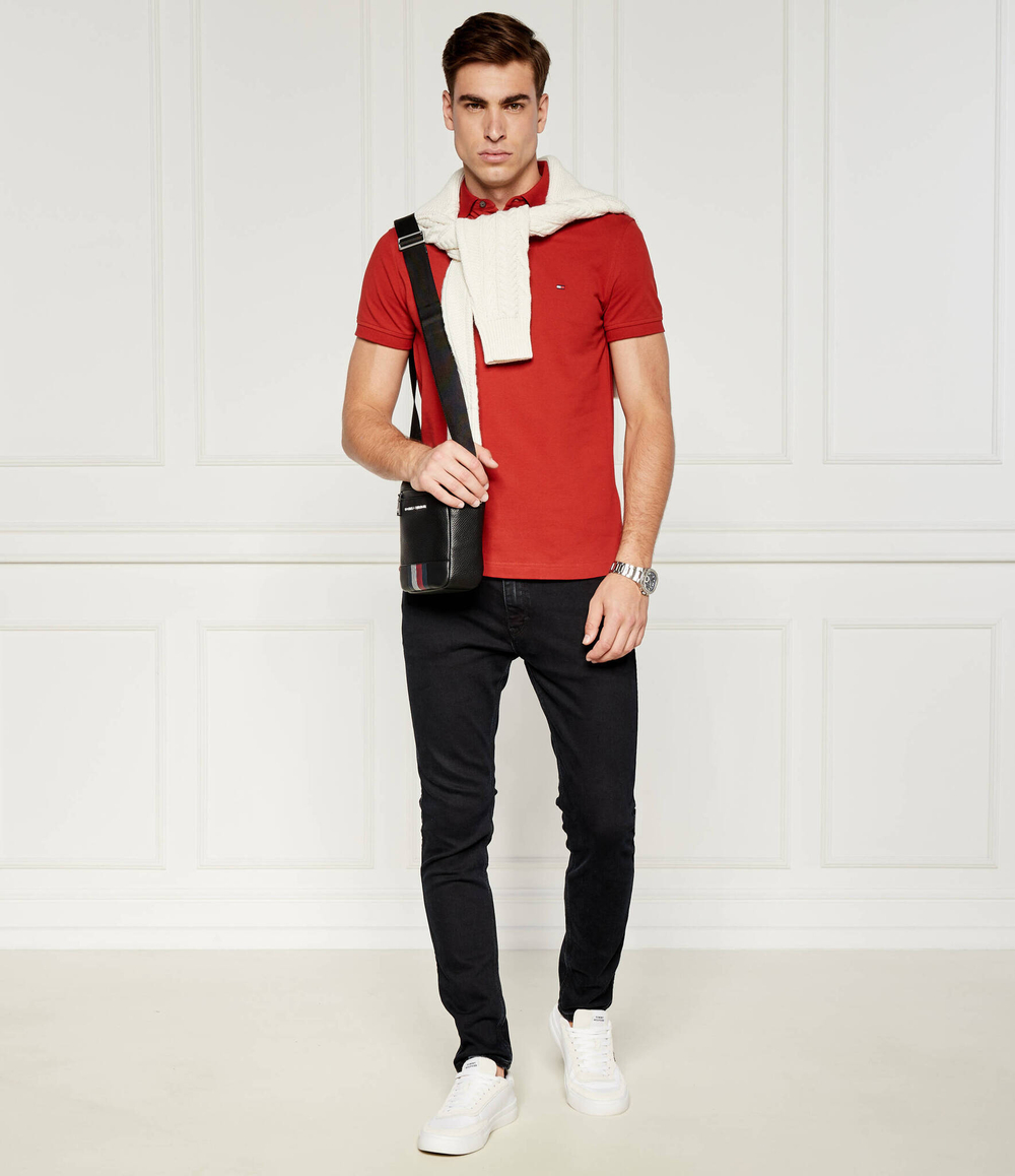 Поло Tommy Hilfiger - красный(MW0MW17771)