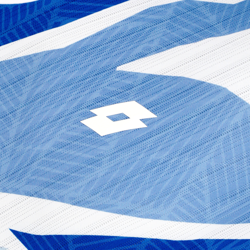 Мужское теннисное поло Lotto Tech 1 D2 T-Shirt Men - White, Blue