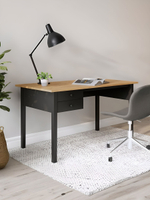 IKEA Письменный стол HEMNES,155*65*74, белый-коричневый, КЫМОР (ХЕМНЭС ИКЕА)