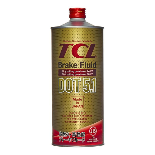 Тормозная жидкость TCL DOT 5.1, 1л 3102