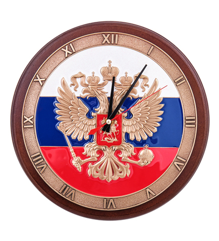 ПК-224 Настенные часы «Герб России»