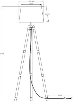 Торшер Arte Lamp