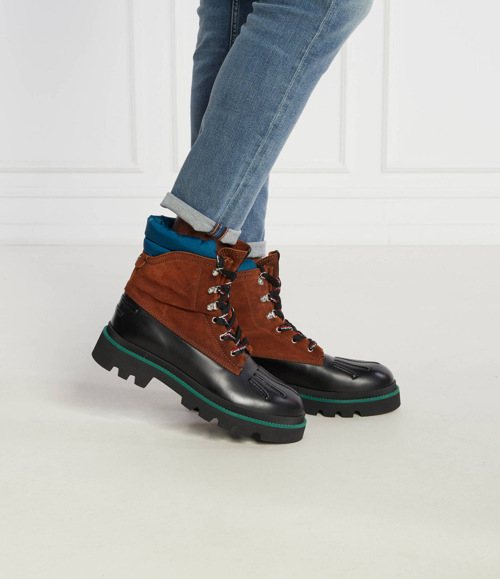 Кожаные трапперы Dsquared2 - черный(ABM0130 24906958)