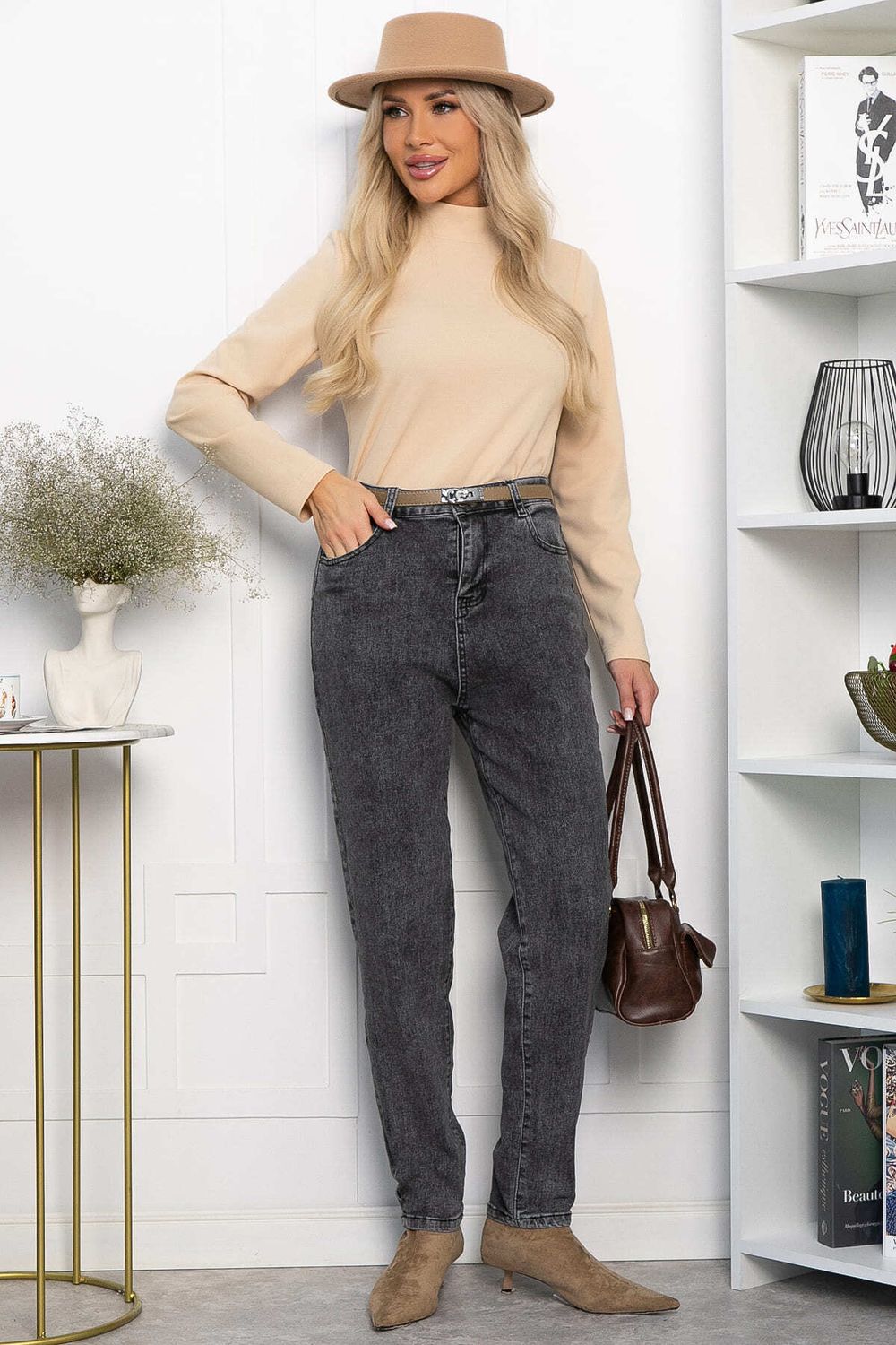 Джинсы Лаффи (серые) Б14355-4М LT Collection