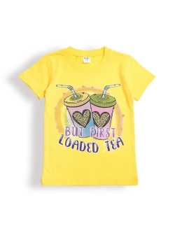 Футболка для садика и школы.девочка.1 шт