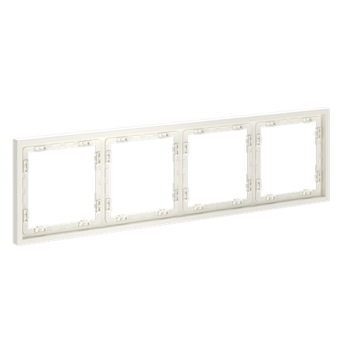 Рамка пластиковая VOLTUM S70 на 4 пост, (хлопок)