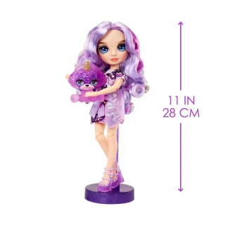 Кукла Rainbow High Violet со слаймом и питомцем