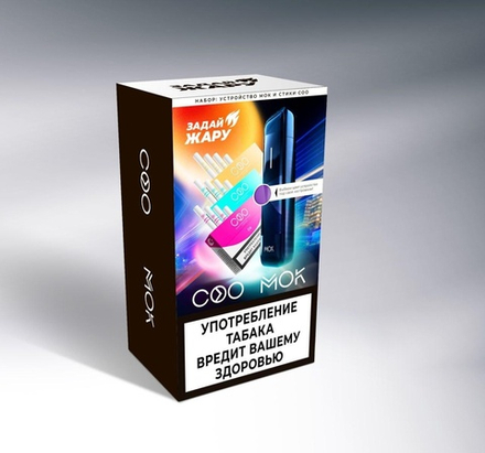 MOK FWRD Рубиновый красный и стики СОО (Ментол, Черника, Дыня)