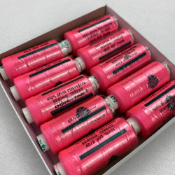 Нитки Dor Tak ярко-розовые цв.472