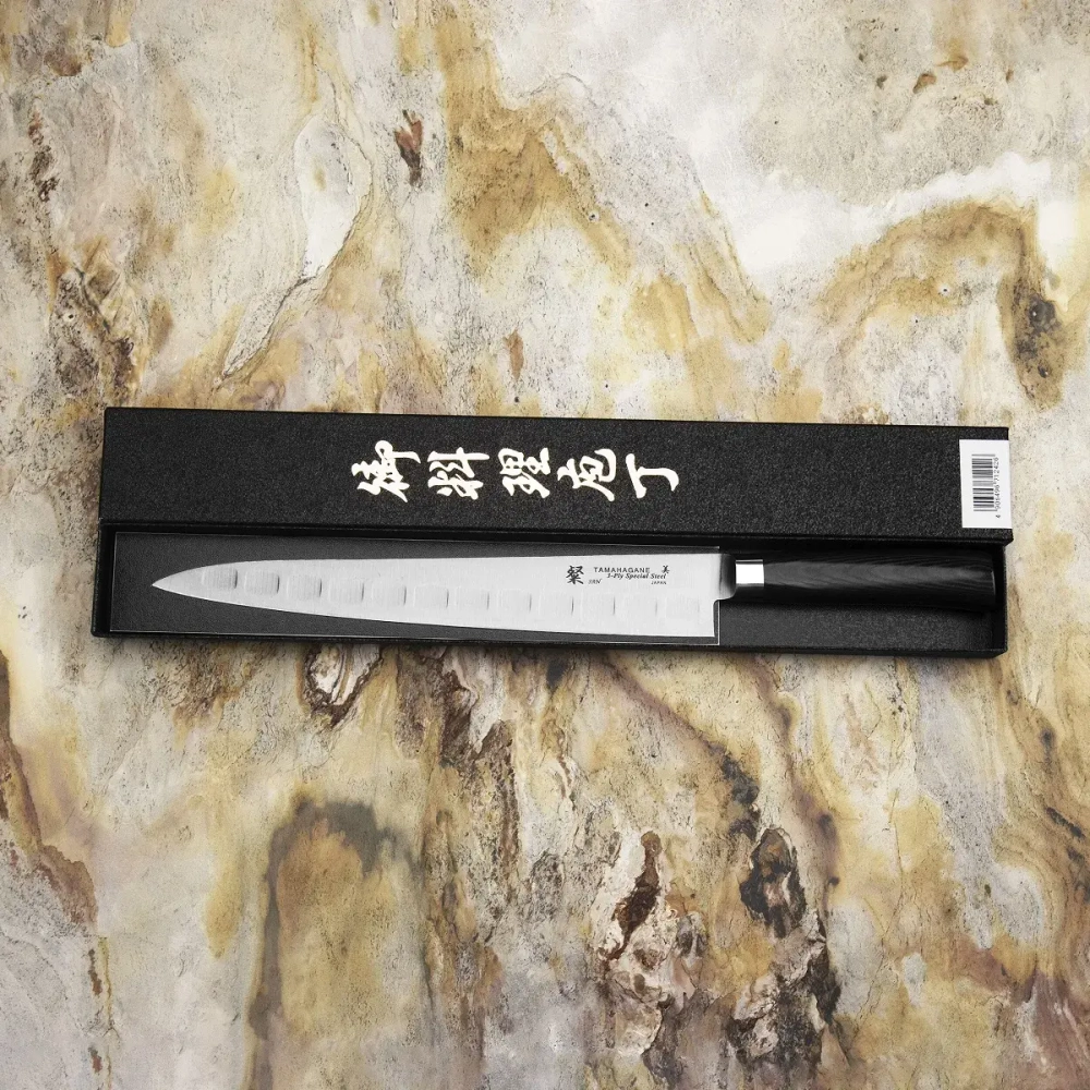 Tamahagane Нож SAN Black Sujihiki 27 см
