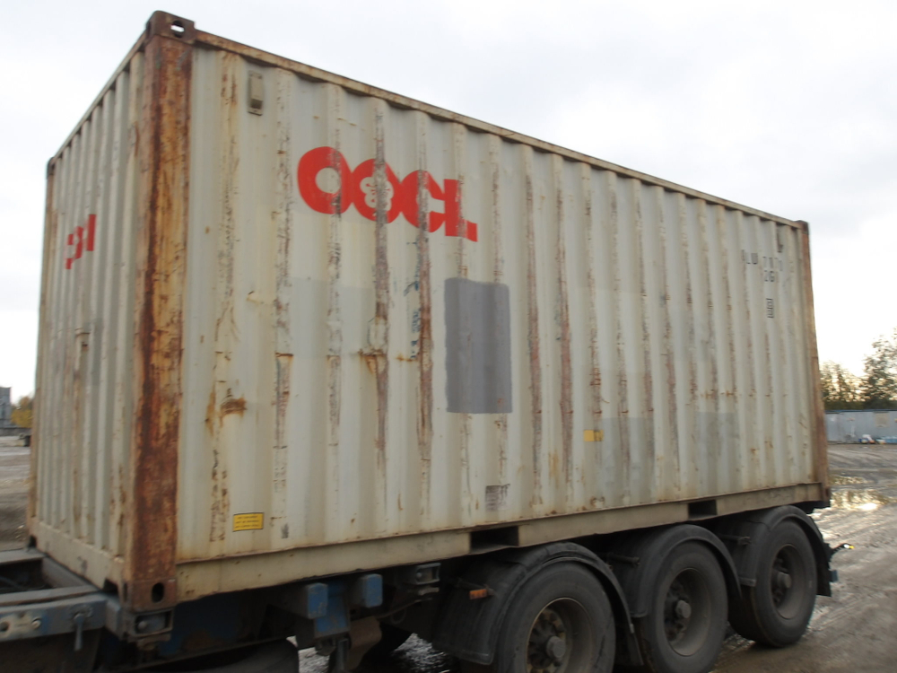 Контейнер 20 футов № OOLU1717502