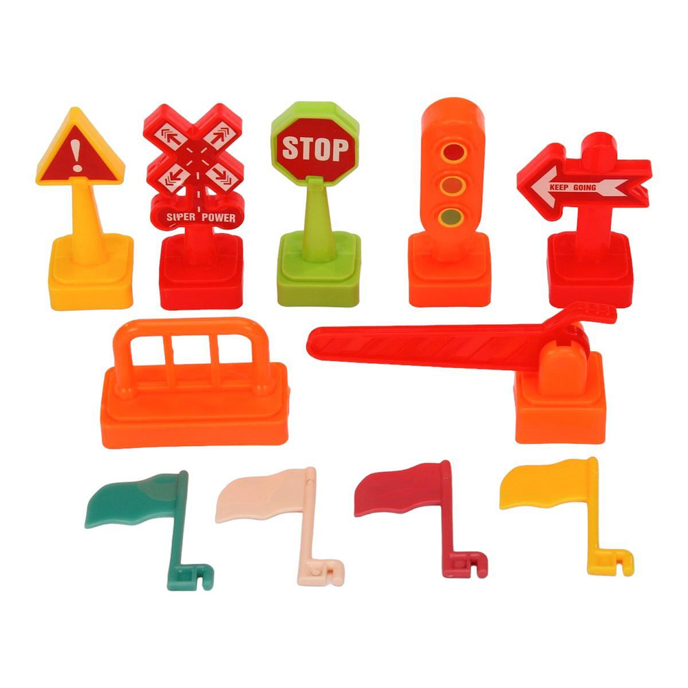 Железная дорога на бат. со светом, звуком и дымом, коробка 1388-03