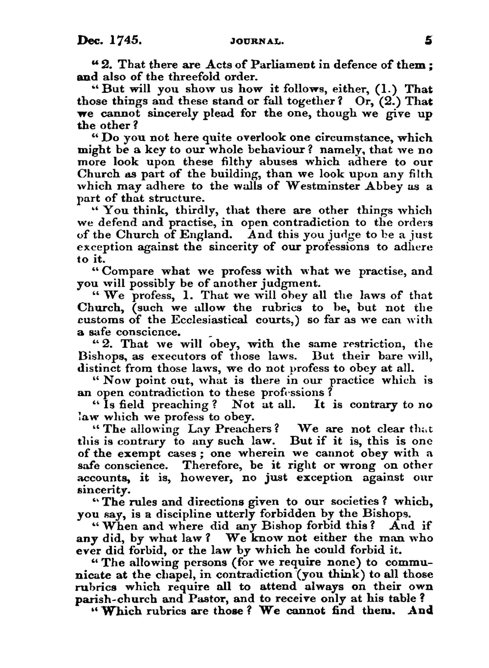 The journal of the Rev. John Wesley, from October 14th, 1735 to October 24th, 1790. Volume 2 | John Wesley
