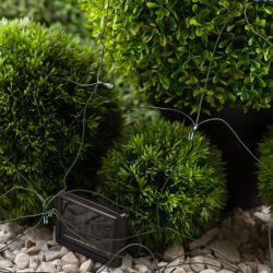 ERASS024-15 ЭРА Сеть 150 LED на солнечной батарее холодный свет 2м*1,35м | Садовые декоративные светильники