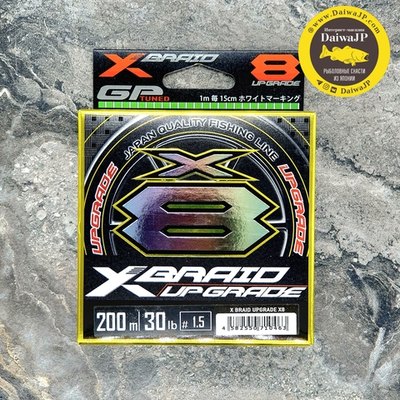 Плетенный шнур YGK X-BRAID UPGRADE X8 1.5 200m