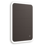 Зеркало MIXLINE "Колорит" ЭКОНОМ 500*600 (ШВ) сенсорный выкл, светодиодная подсветка, универс.крепеж