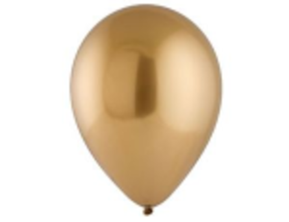 Э 12"/30 см, Хром Сатин Золото (Gold Sateen 819)(в сдутом виде)