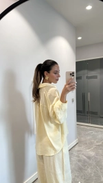 Костюм из модала с рубашкой