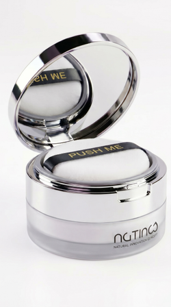 Матирующая минеральная пудра прозрачная с СПФ