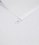 Рулонные шторы из ткани "Блэкаут Круиз" - цвет "Белый"