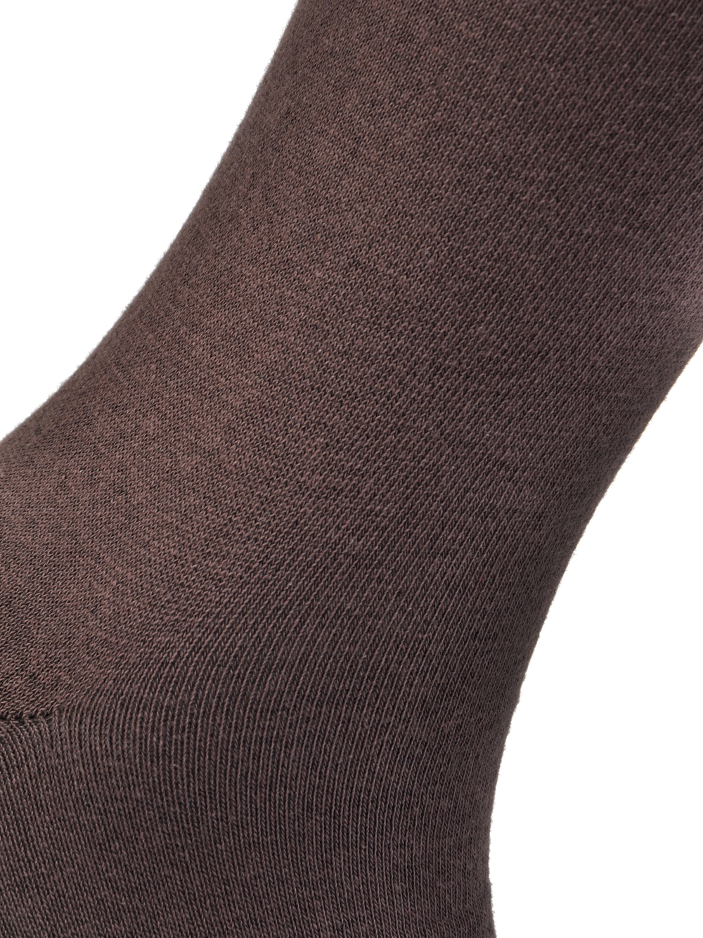 Носки высокие мужские, набор 3 пары, коричневый