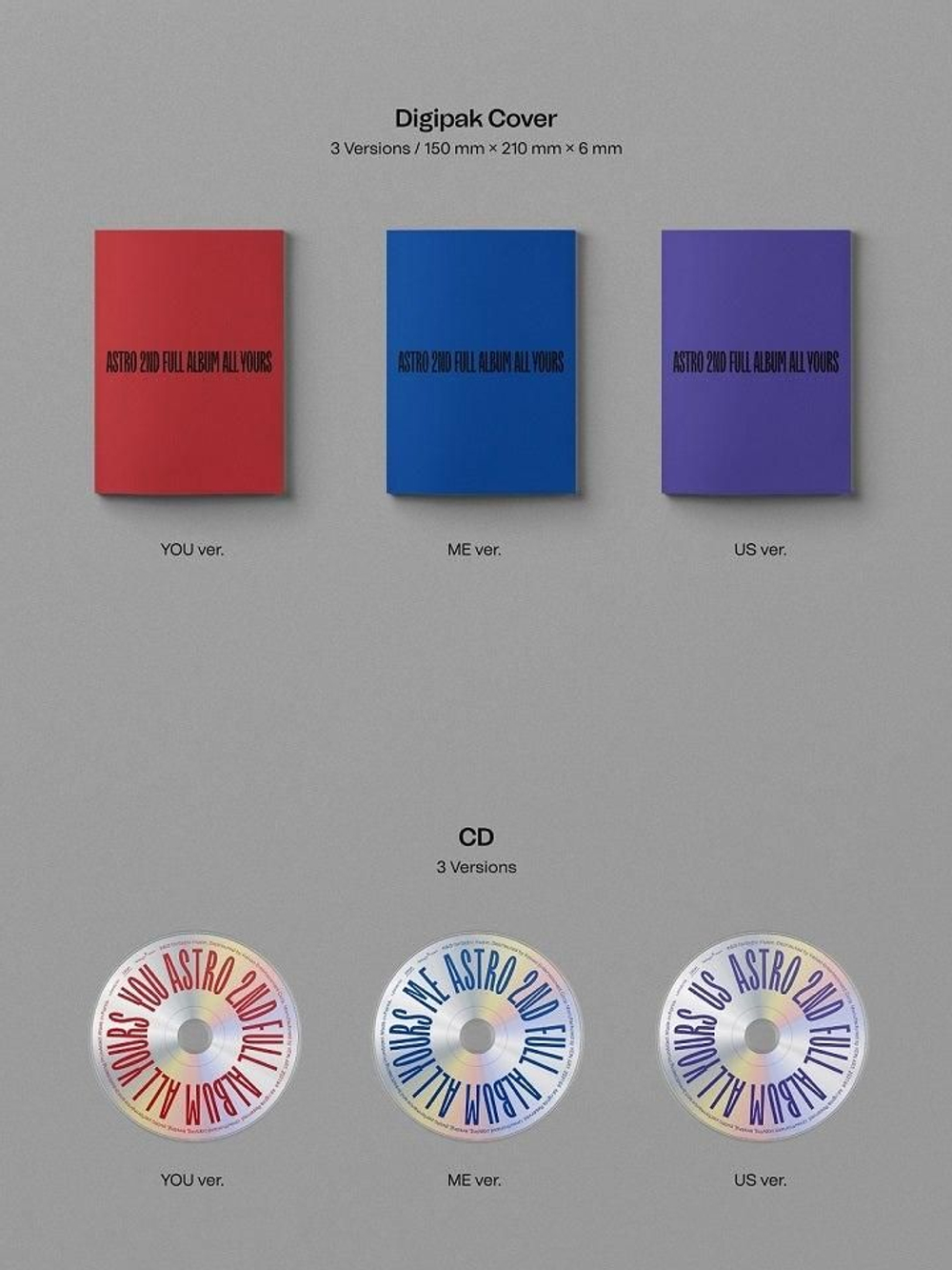 Альбом Astro - All Yours 2nd Album YOU Version