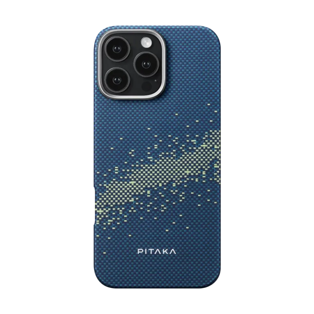 Чехол Pitaka StarPeak Tactile Woven case для iPhone 16 Pro Max, Milky Way Galaxy (KI1602PMYG)