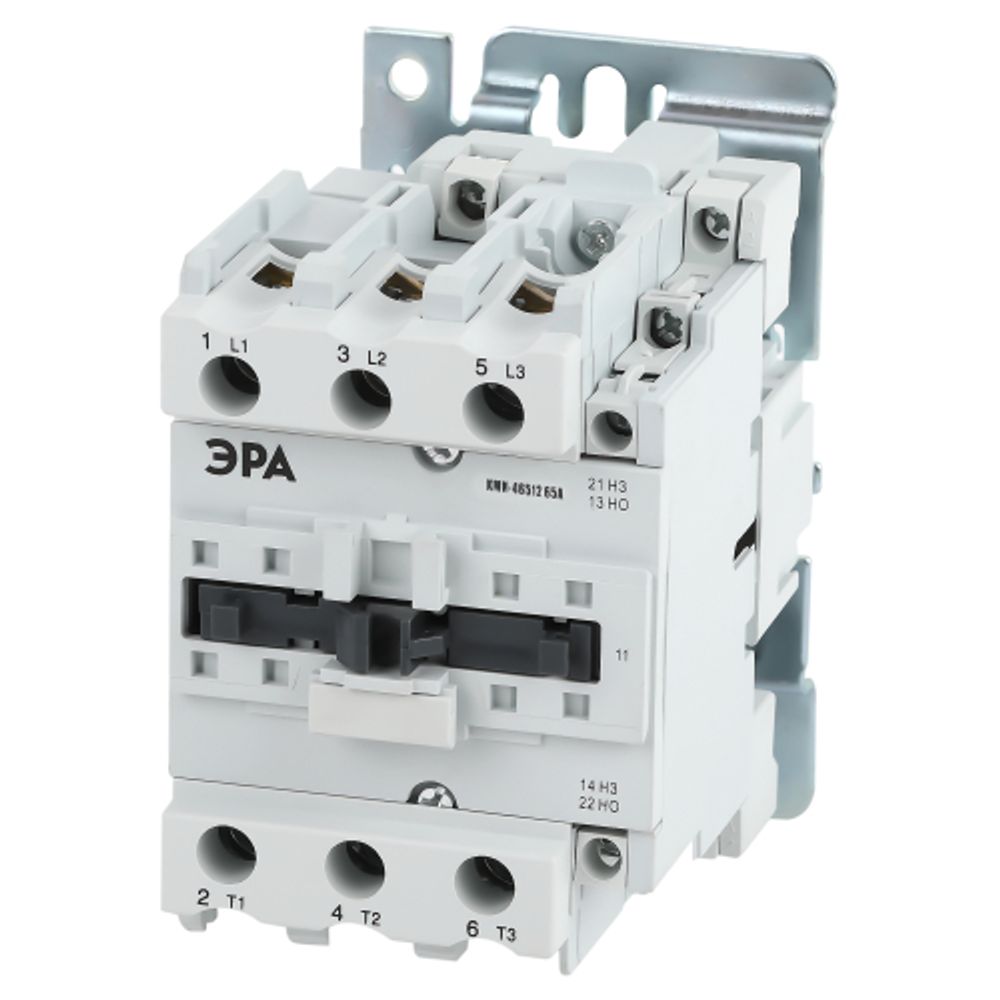 Контактор ЭРА PRO KKM41-065-230-11-E КМИ-46512 65А 230В/АС3 1НО;1НЗ | Контакторы малогабаритные