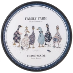 Доска разделочная круглая, Семейная ферма 27,5*1,2 см