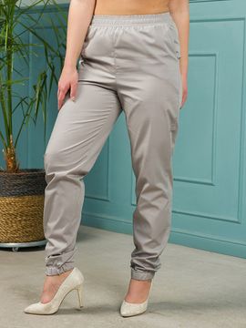 Брюки женские "М-304-20" (тиси/серый)