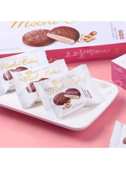 Пирожное Моти в шоколаде с Арахисовой начинкой 186 г