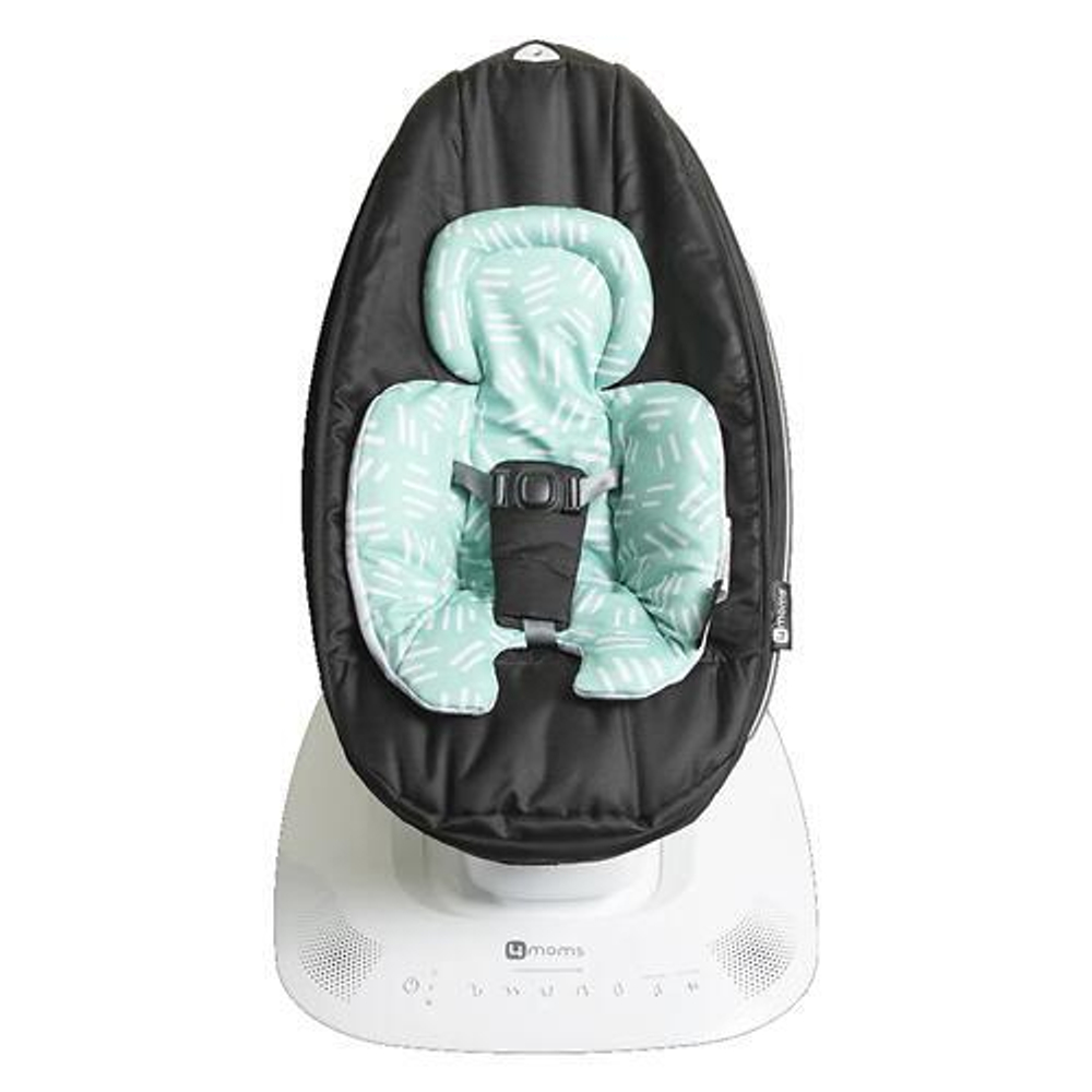 Кресло-качалка 4moms MamaRoo 5 Grey в комплекте с вкладышем