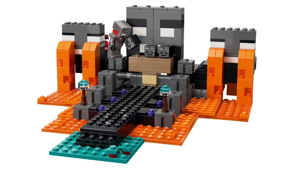 Конструктор Лего Майнкрафт Битва с Увяданием 21590 | LEGO Minecraft Wither Battle | набор с порталом 494 детали 8+
