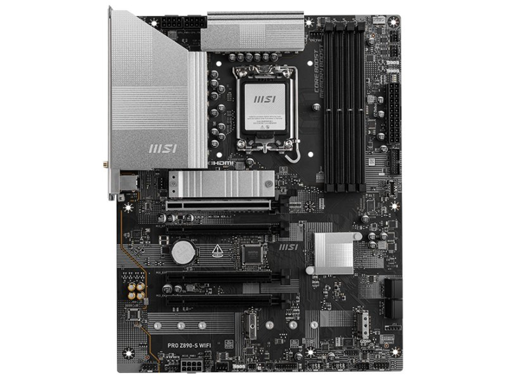 Материнская плата MSI Pro Z890-s Wifi Z890, Socket LGA 1851, Intel Z890, ATX, RTL