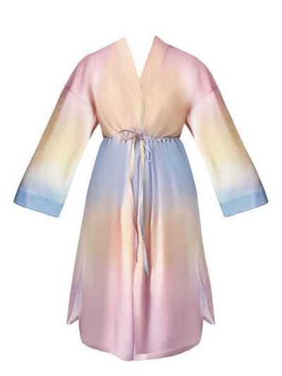 Халат Zora с кулиской на талии (Размер: S-M) (Цвет: разноцветный)