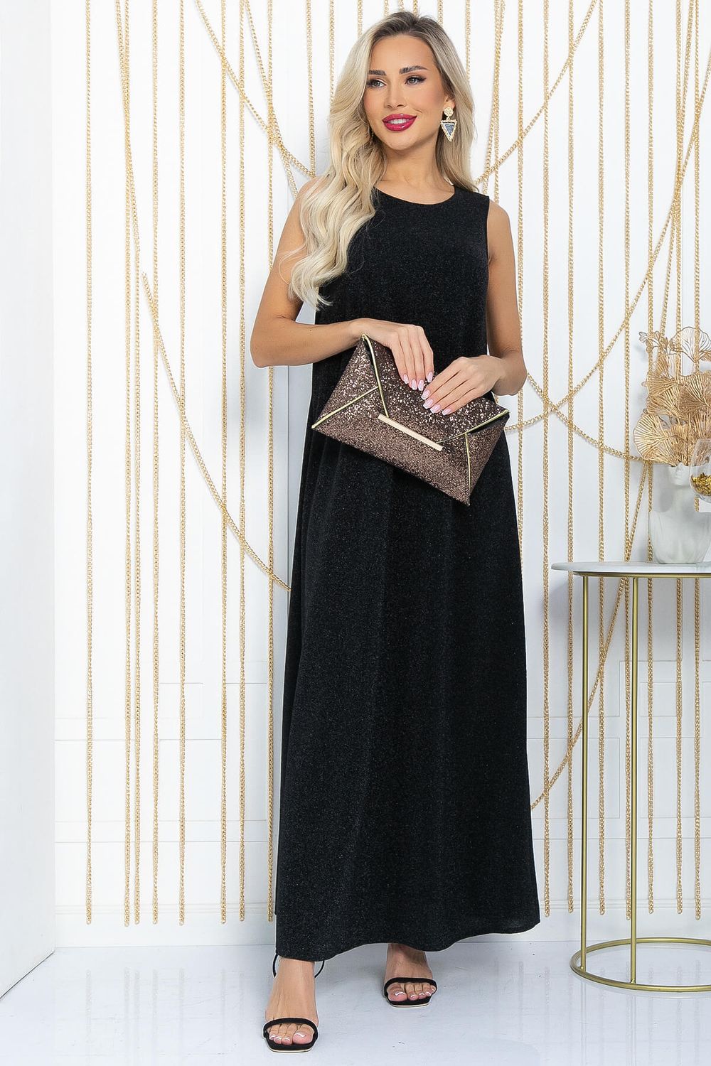 Платье Алхери (черное) П11758 LT Collection