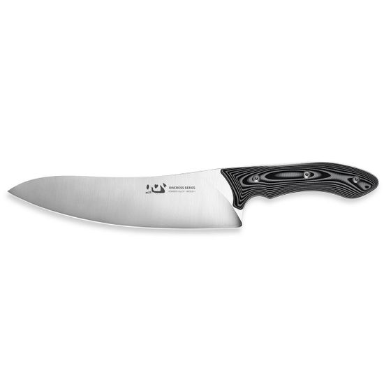 XIN CUTLERY XC110 Tactical Chef - нож кух., рук. черно-белый G10, клинок из спец.порошковой легир.стали,HRC62±1