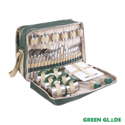 Набор для пикника Green Glade Т3653 18л / 42 предмета