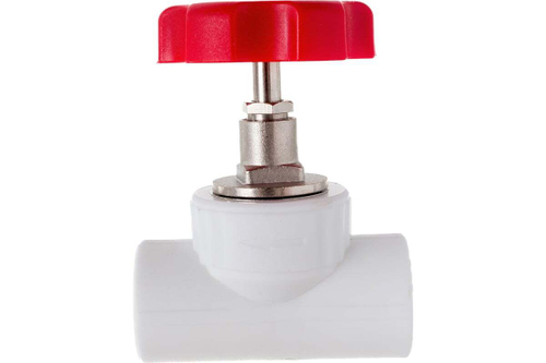 ВЕНТИЛЬ VALFEX КРАСНАЯ РУЧКА БАРАШЕК 25Х90 БЕЛЫЙ