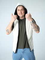 Парка с жилетом Город Горький хибины бордо красная