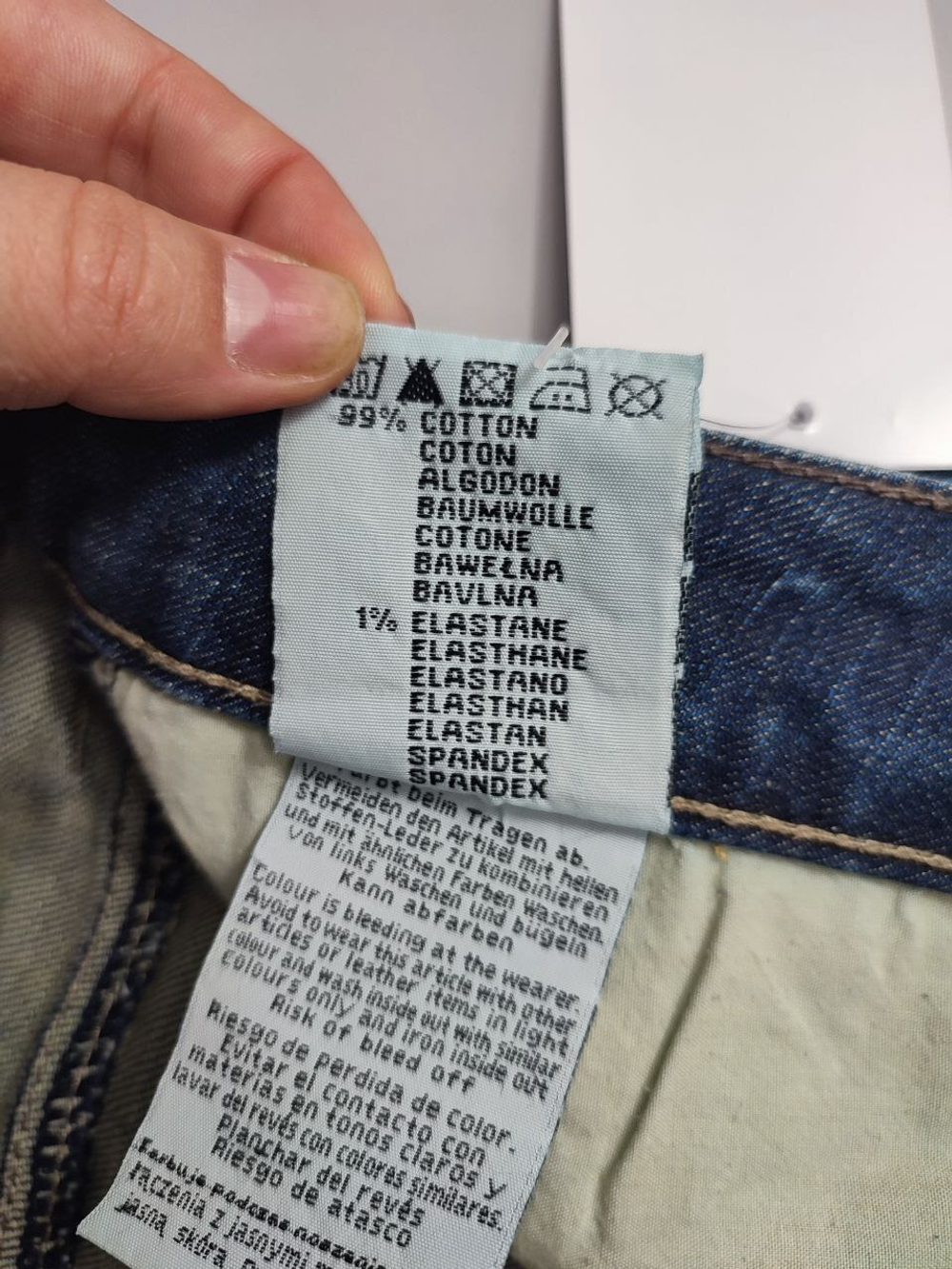 Юбка темная джинсовая 50 размер