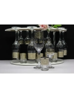 Барный набор 18 предметный с Бокалом