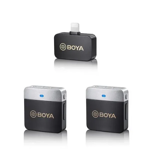 Беспроводная Стерео Радиосистема Boya BY-M1V6 (Lightning)