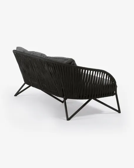 Уличный диван Branzie черный