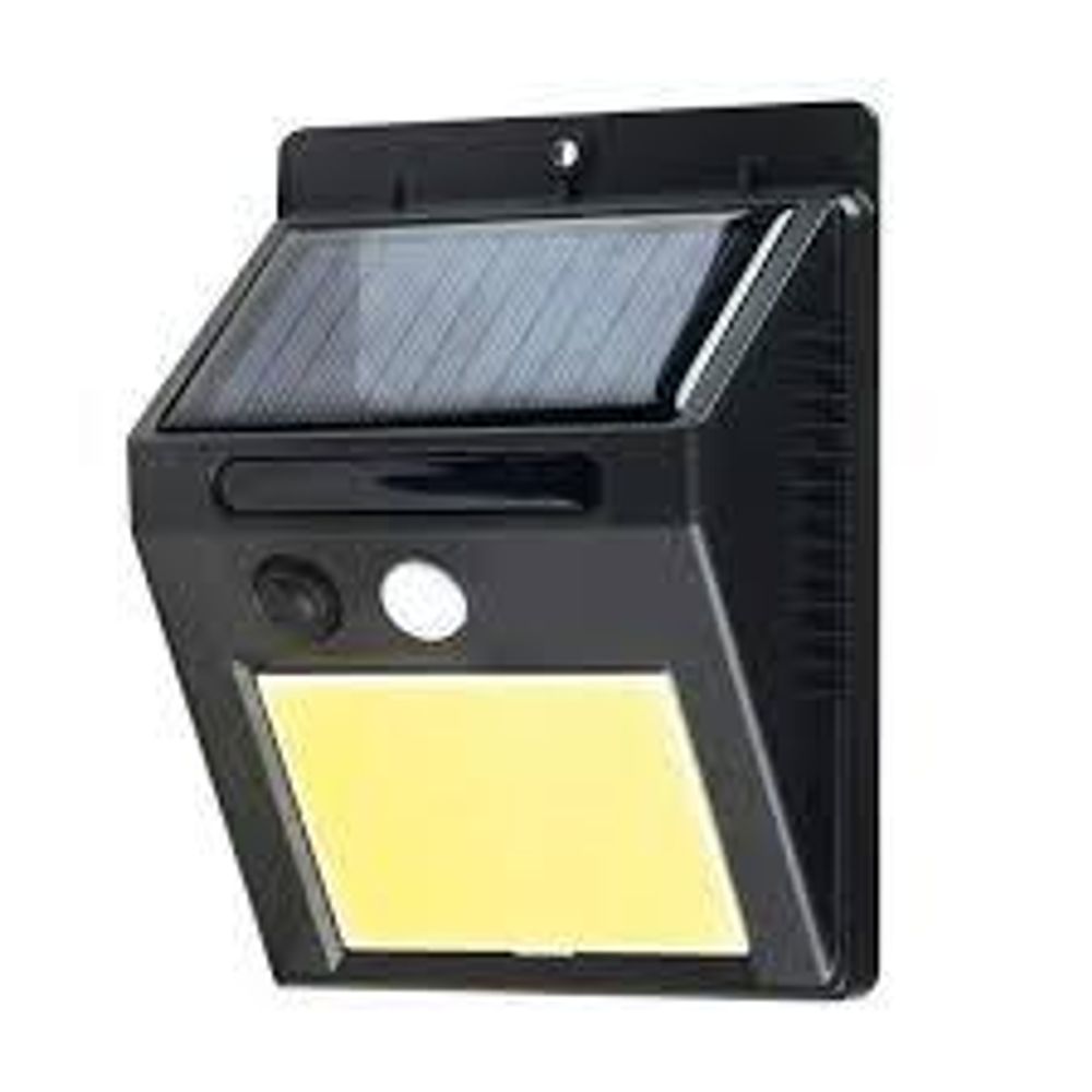 Фонарь-прожектор SBF-32-MS 5W кемпинг. солн. батарея  датч. движ.Smartbuy