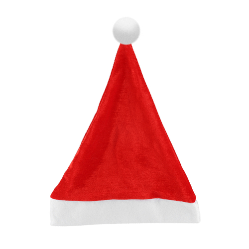 Колпак Новогодний, Классический, Красный, 28*38 см, 1 шт.