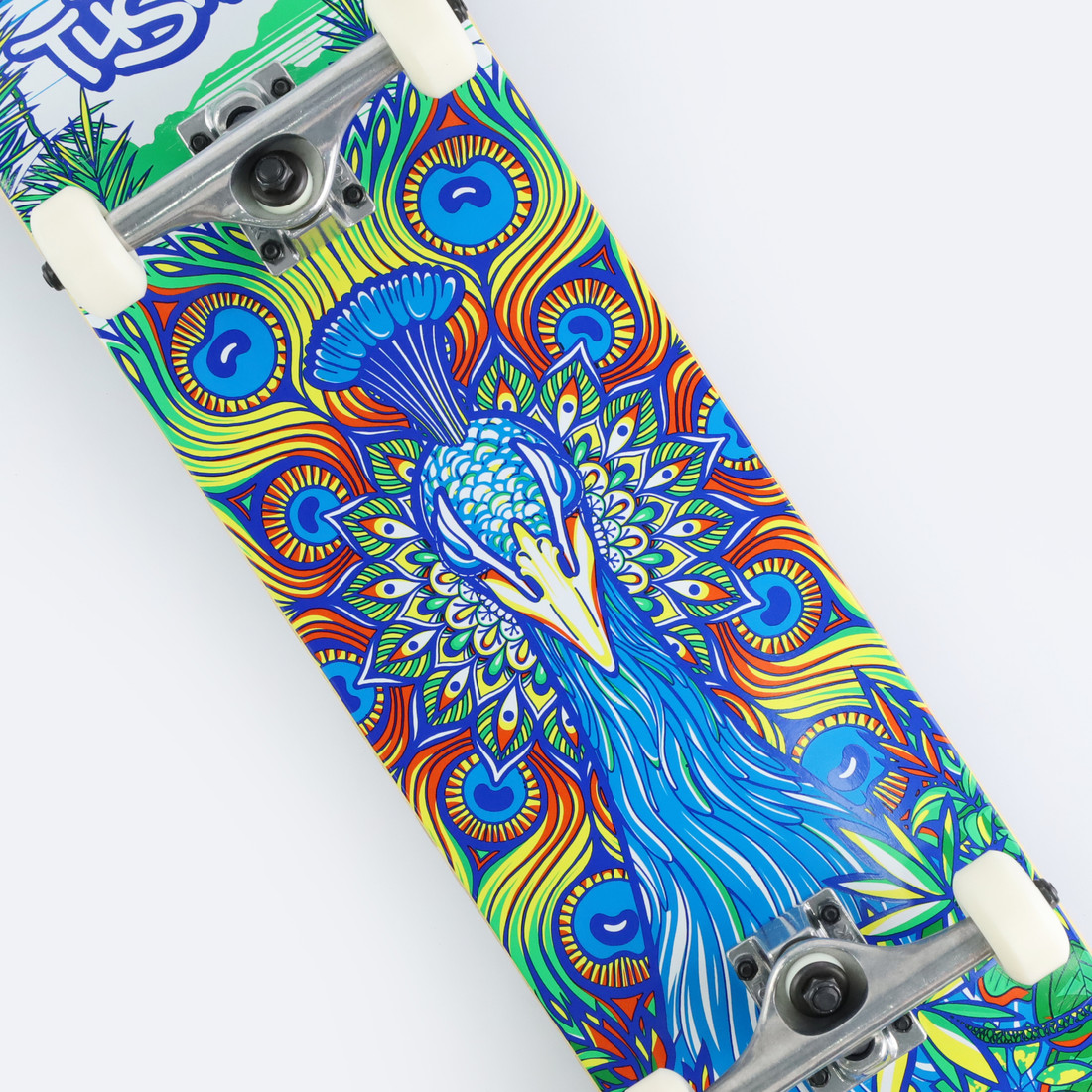 Купить Скейтборд в сборе Футворк Progress Tushev Peacock